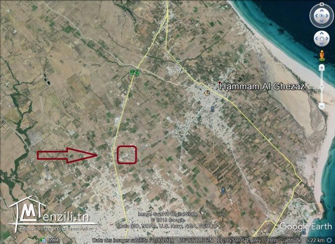 terrain a vendre entre kélibia et hammem ghzez 50522361