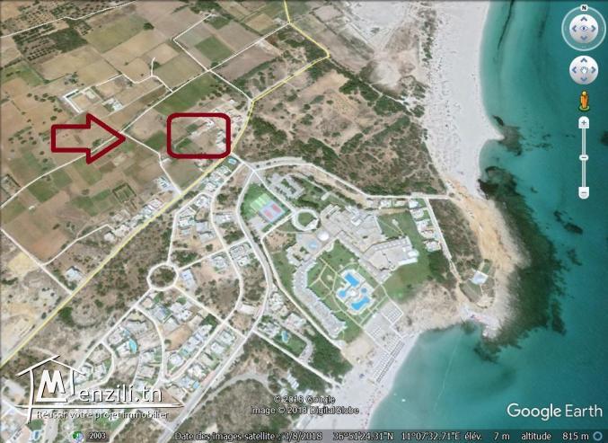 un terrain à vendre à kélibia mansoura 50522361