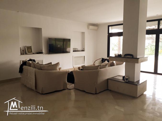 villa de plain pied au golf de gammarth