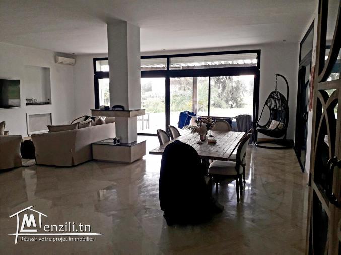 villa de plain pied au golf de gammarth
