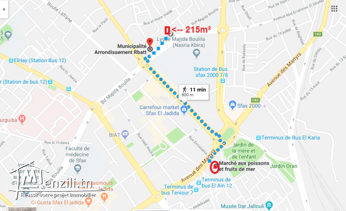 أرض للبيع بصفاقس