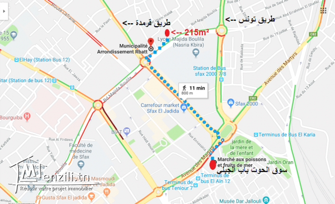 أرض للبيع بصفاقس