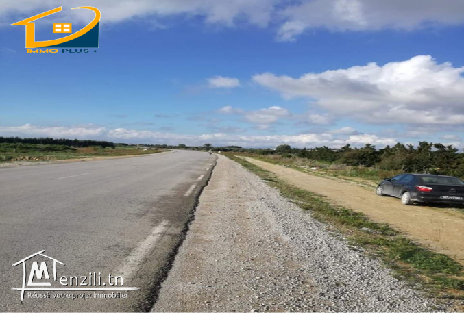 terrain zone touristique sur la route plage ain grinz