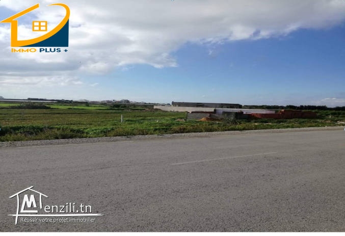 terrain zone touristique sur la route plage ain grinz