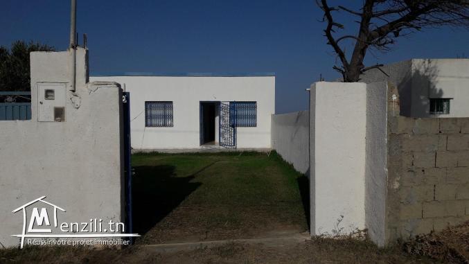 maison vue sur mer a la plage kerkouane