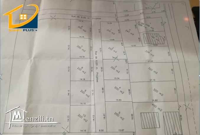 terrain 300m a la plage zahra kelibia