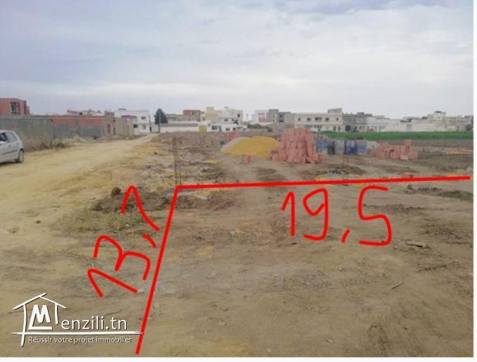 Terrain à vendre à la plage de Menzel Temime