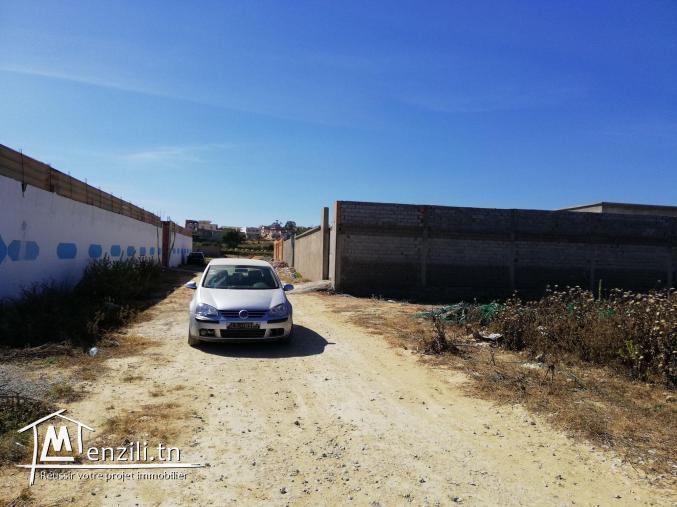 Terrain à vendre à la plage de Menzel Temime