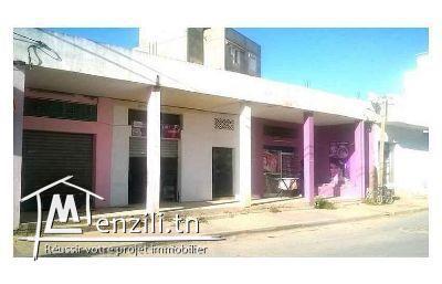 A vendre 3 grands commerces, centre ville de Boussalem