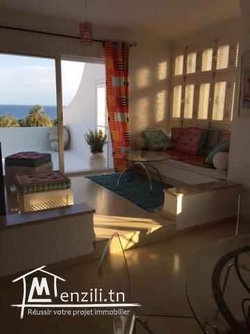 appartement à Hammamet Nord ayant une terrasse vue mer