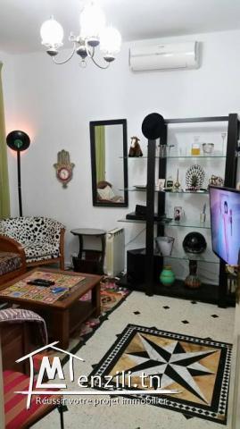 jolie grande chambre meublé climatisée