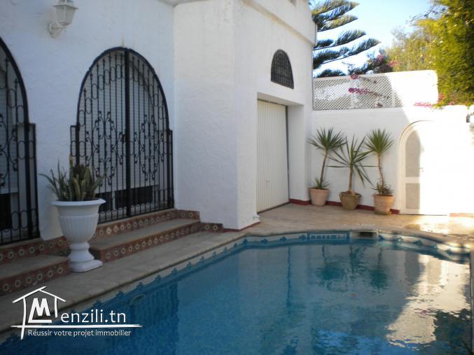 Une villa de 230 m² sur un terrain de 350 m² à 700 MDT à Yasmin Hammamet