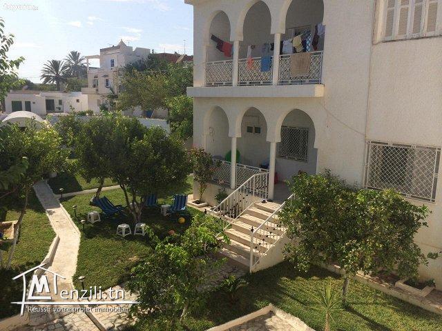 Deux étages de villa bâtis sur un terrain de 500 m² à 530 MDT à Hammamet Nord