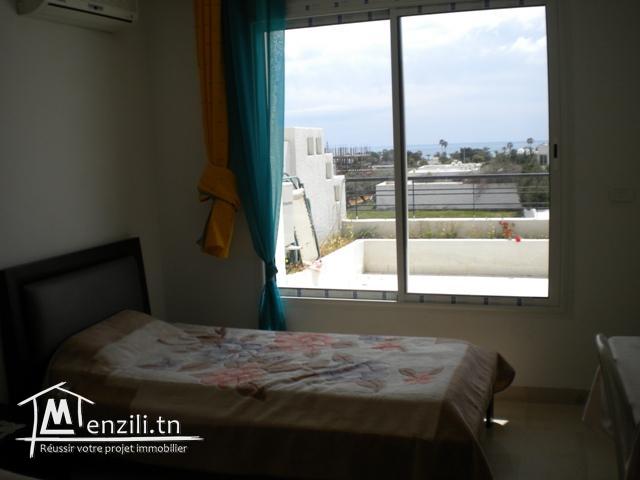 Une villa de 170 m² sur un terrain de 572 m² à Hammamet à 450 MDT