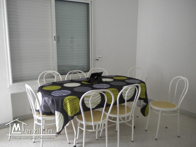 Un appartement de 100 m² à 250 MDT à Hammamet nord