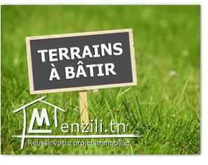 terrain de190m à la marsa
