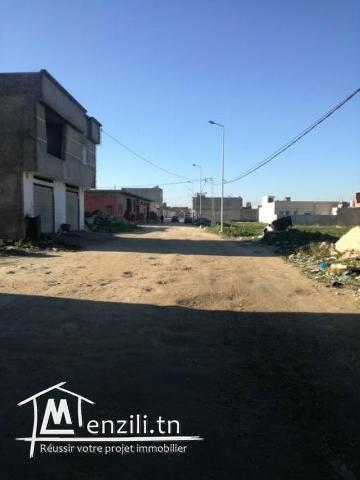 terrain zone calme cité kelibia prés salle de fetes amira