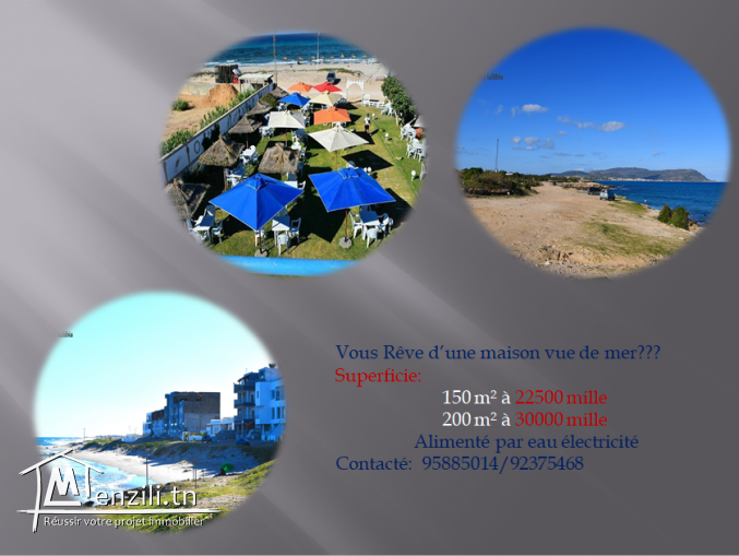 Terrain vue sur mer92375468