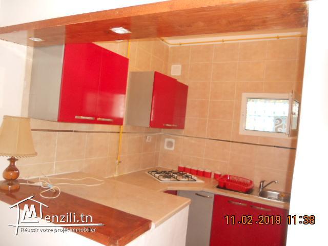 Appartement meublé a louer a Amilcar