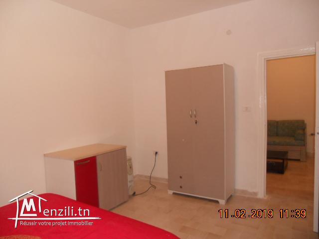 Appartement meublé a louer a Amilcar