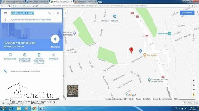 Terrain idéal pour villa papiers en règles