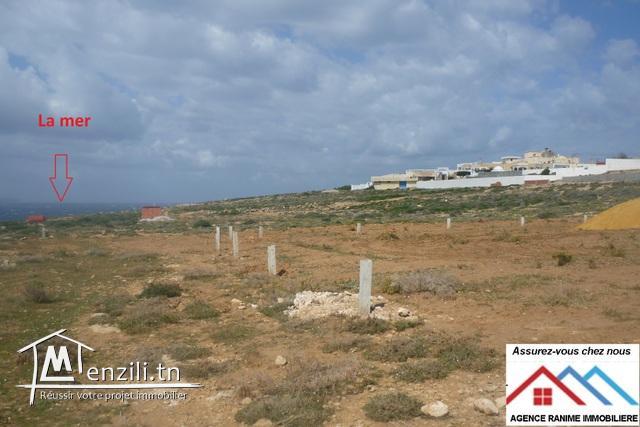 Terrain constructible de 216m2 a la mer