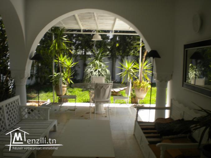Une villa de 250 m² sur un terrain de 750 m² à Hammamet