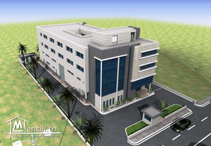 Offre location des étages et un dépôt à zone Industrielle kram