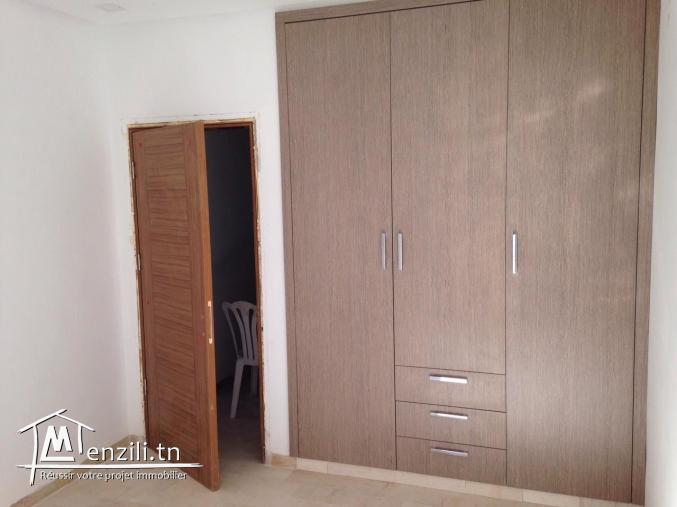 Un appartement de 105 m² à 200 MDT à la zone touristique de Hammamet Nord
