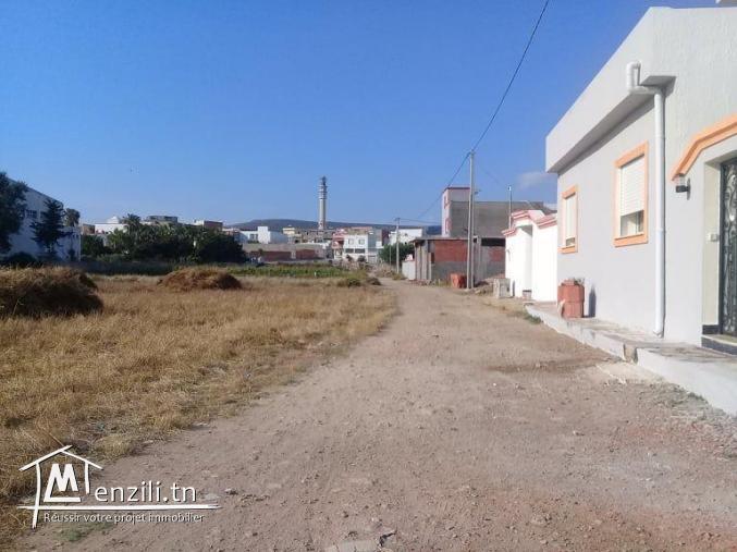 un terrain a vendre centre ville el haouaria et 5min de la plage