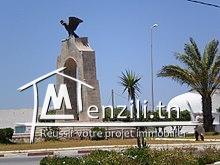 un terrain a vendre centre ville el haouaria et  5min de la plage