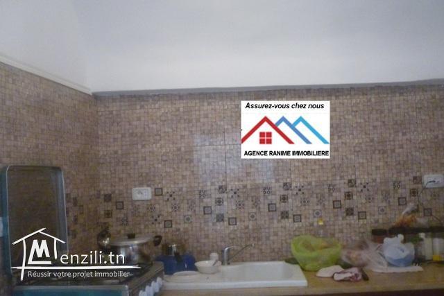 Belle maison au v ville d'el haouaria avec t bleu