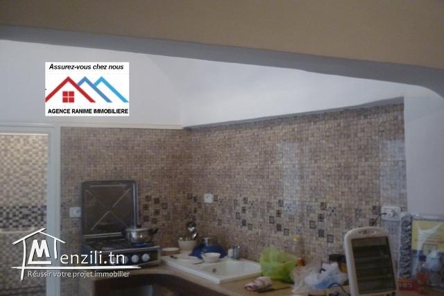 Belle maison au v ville d'el haouaria avec t bleu