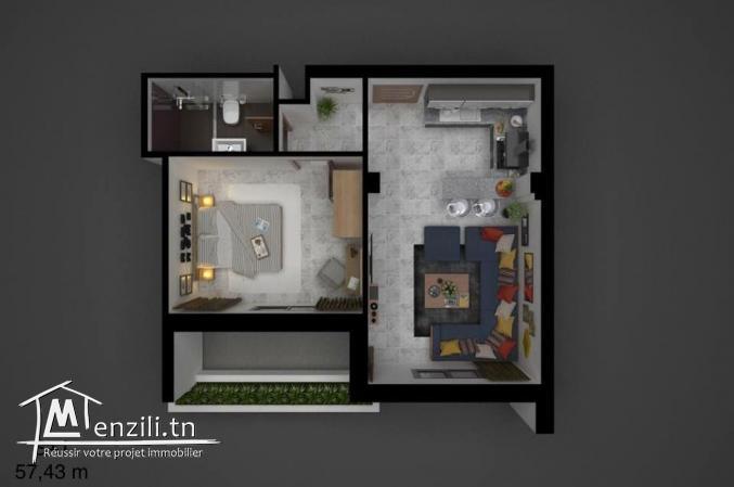 s+1 haut standing AFH Mrezga