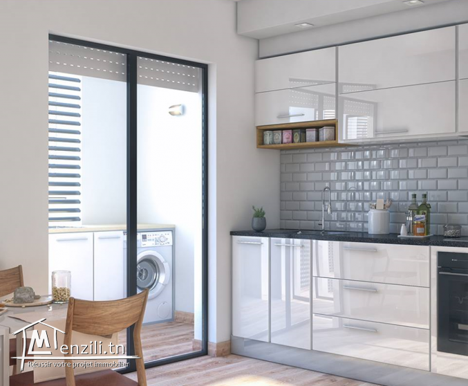 Appartement s+1 au RDC de 72 m² à AFH Mrezga