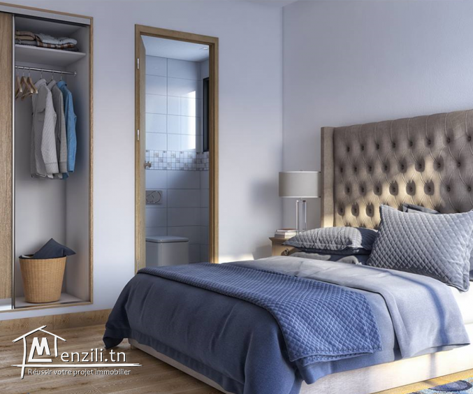 Appartement s+1 au RDC de 72 m² à AFH Mrezga