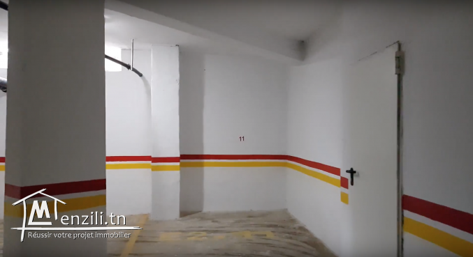 A louer un appartement S+3 neuf jamais habité 146m2 a La Manouba+ Parking ss Sol