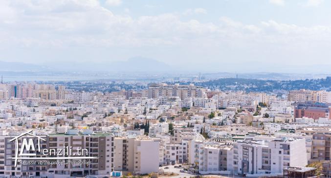 A vendre s+4 avec chambre de service vue panoramique sur le grand tunis
