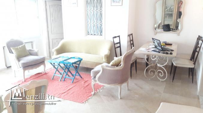 S4 meublé situé à sidi bou said