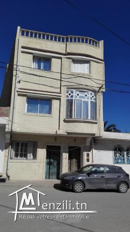 منزل عصري للبيع في نهج 15 أكتوبر بالحي الشرقي بقليبية