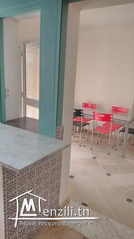 S4 meublé situé à sidi bou said