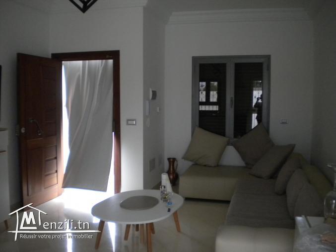 Une villa meublée de 250 m² sur un terrain de 500 m² à 1100 DT à Manaret Hammamet