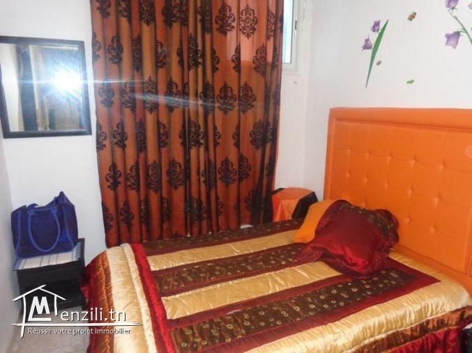 Plein centre ville hammamet nord un appartement a vendre  g