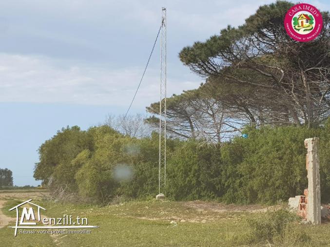 un terrain à vendre à kerkouane pour plus d'info 26305654