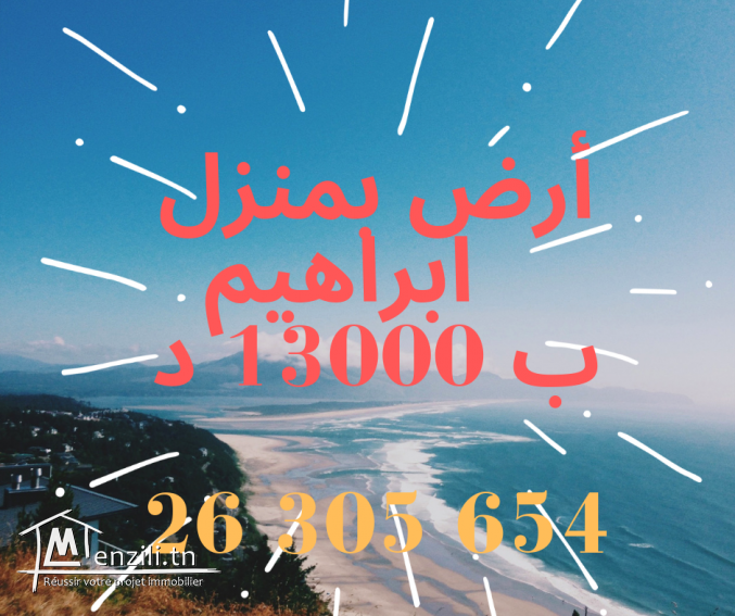 Terrain a vendre à Menzel Ibrahim Kélibia TLF 26 305 654