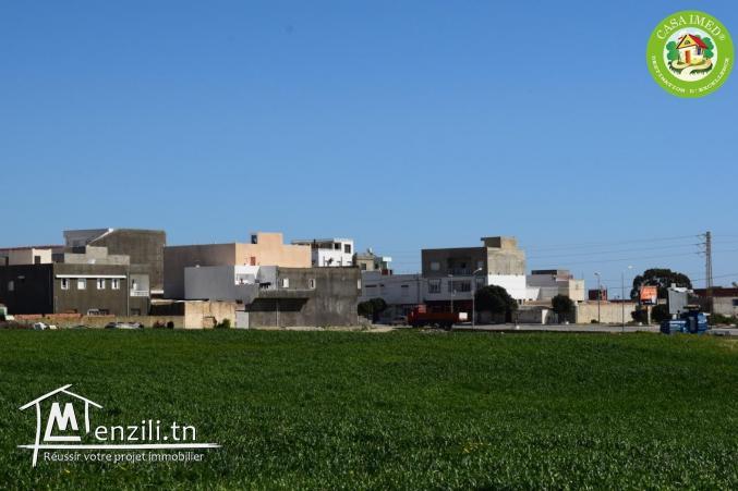 un terrain constructible a vendre au centre ville kélibia