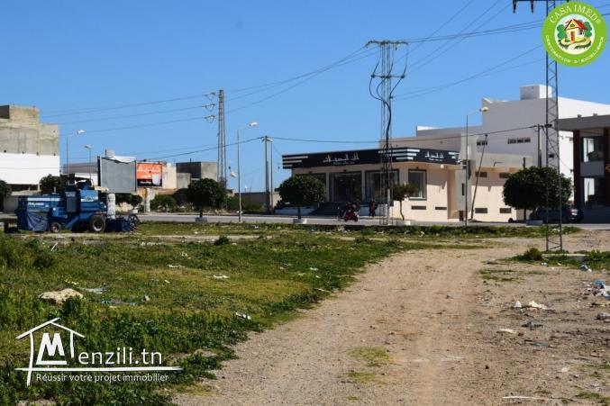 un terrain constructible a vendre au centre ville kélibia