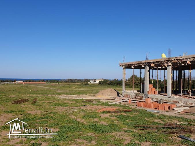 un "duplex" au coure de construction a vendre à kerkouane / kelibia