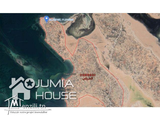 A.V Super Terrain à Kerkennah, Ras Bounouma (600 ou 800m²)