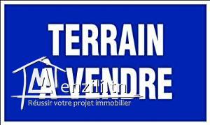 Un terrain de 375 m² à 1500 DT/m² à Hammamet Nord